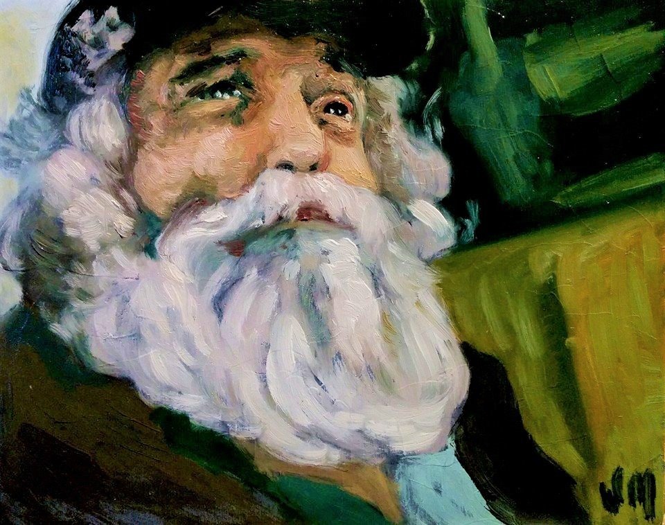 Vieil homme au bonnet